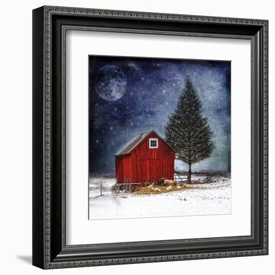 All is Calm All is Bright-Dawne Polis-Framed Art Print