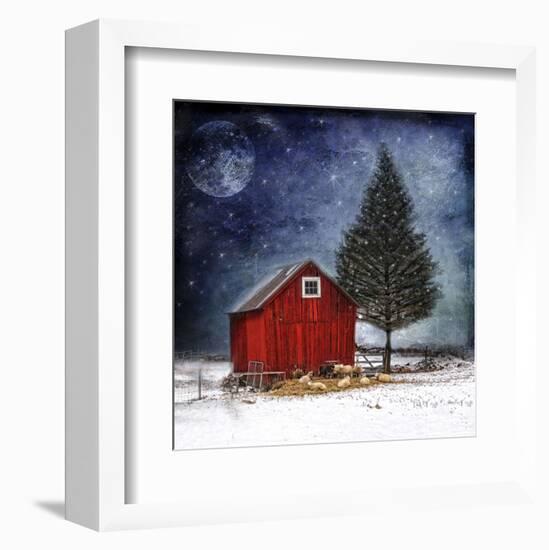 All is Calm All is Bright-Dawne Polis-Framed Art Print