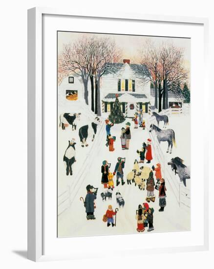 All Is Calm and Brigh-Kristin Nelson-Framed Premium Giclee Print