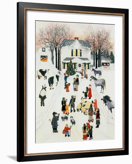 All Is Calm and Brigh-Kristin Nelson-Framed Premium Giclee Print