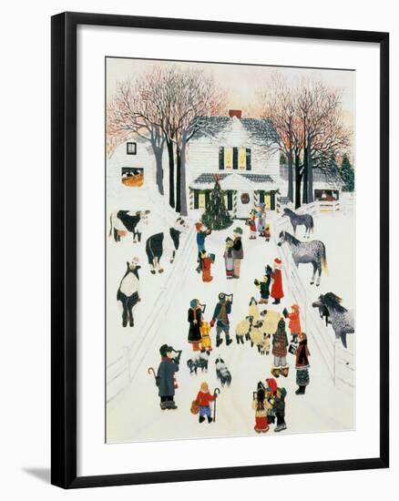 All Is Calm and Brigh-Kristin Nelson-Framed Premium Giclee Print