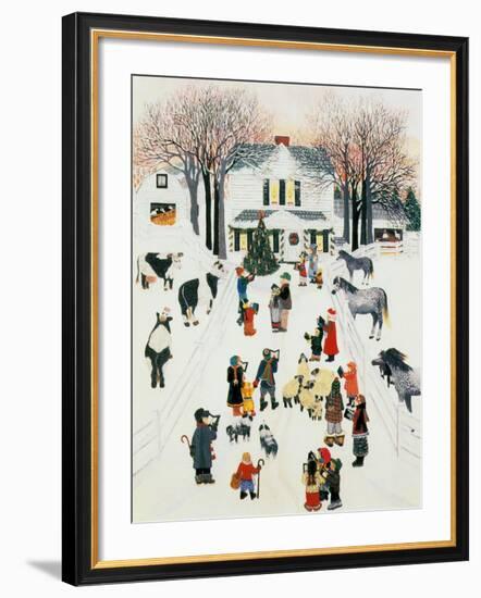 All Is Calm and Brigh-Kristin Nelson-Framed Premium Giclee Print