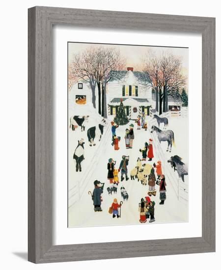 All Is Calm and Brigh-Kristin Nelson-Framed Giclee Print