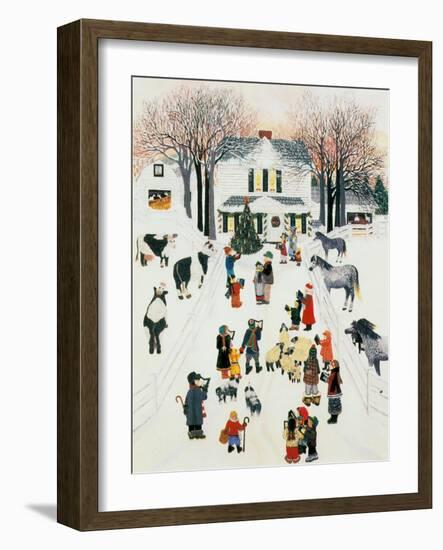 All Is Calm and Brigh-Kristin Nelson-Framed Giclee Print