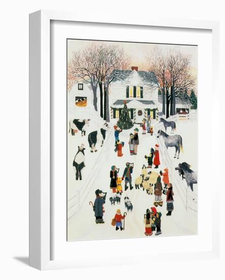 All Is Calm and Brigh-Kristin Nelson-Framed Giclee Print