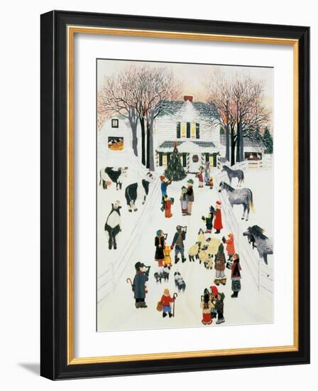 All Is Calm and Brigh-Kristin Nelson-Framed Giclee Print