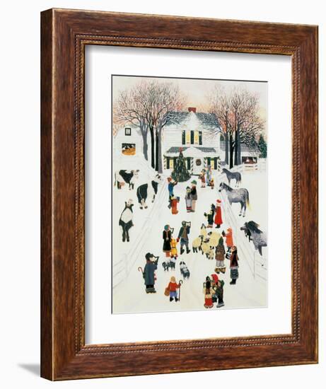 All Is Calm and Brigh-Kristin Nelson-Framed Giclee Print