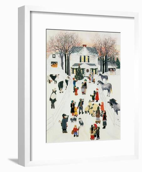 All Is Calm and Brigh-Kristin Nelson-Framed Premium Giclee Print