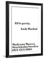 All is pretty.-John Melin-Framed Art Print