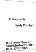 All is pretty.-John Melin-Mounted Art Print
