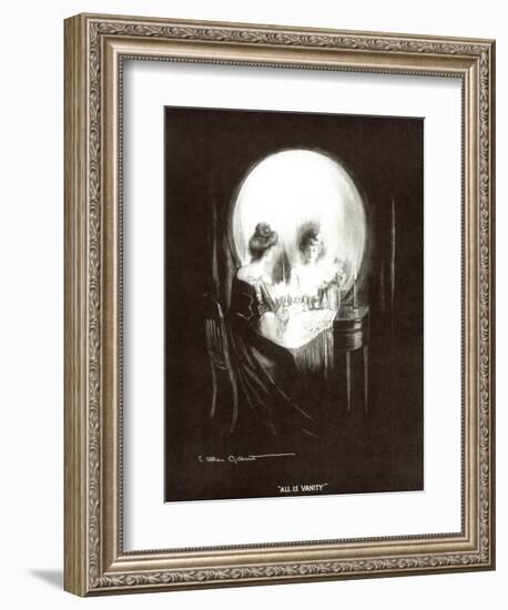 All Is Vanity-Allan C^ Gilbert-Framed Art Print