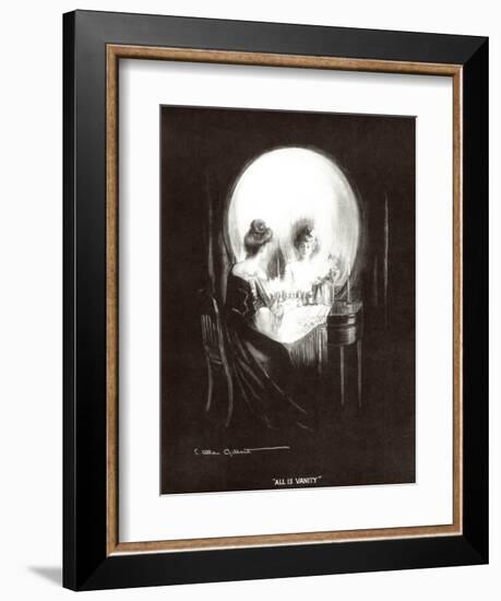 All Is Vanity-Allan C^ Gilbert-Framed Art Print