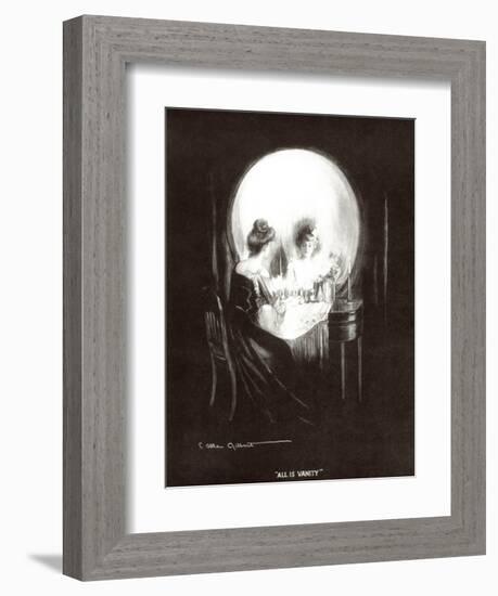 All Is Vanity-Allan C^ Gilbert-Framed Art Print