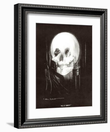 All Is Vanity-Allan C^ Gilbert-Framed Art Print