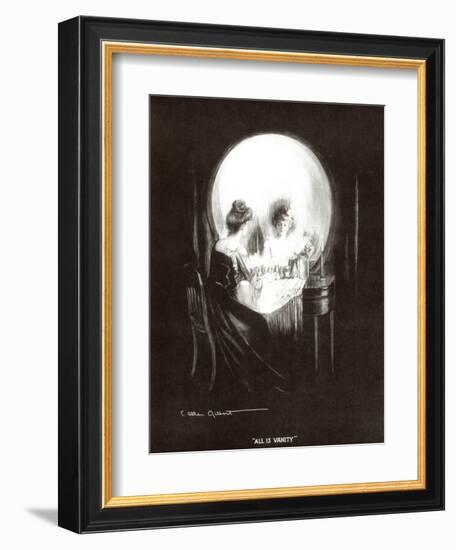 All Is Vanity-Allan C^ Gilbert-Framed Art Print