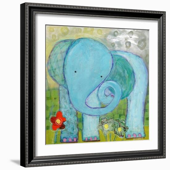 All Is Well Elephant-Wyanne-Framed Giclee Print