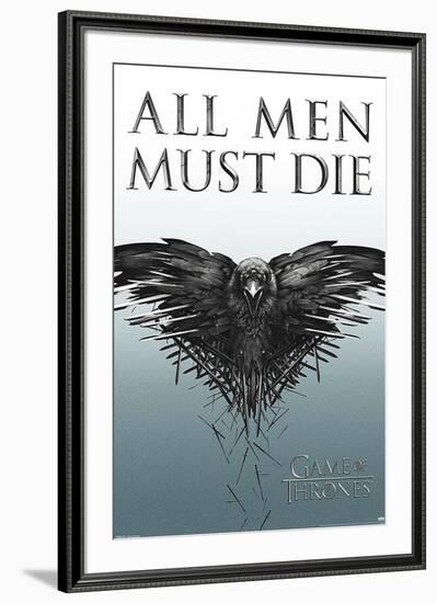 All Men Must Die-Unknown-Framed Art Print