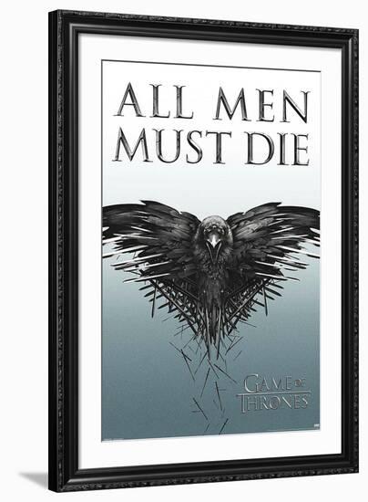 All Men Must Die-Unknown-Framed Art Print