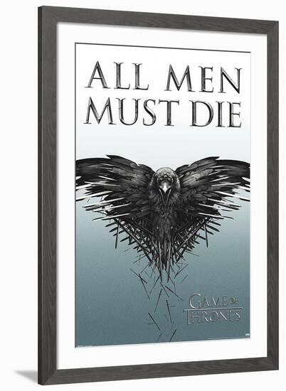 All Men Must Die-Unknown-Framed Art Print