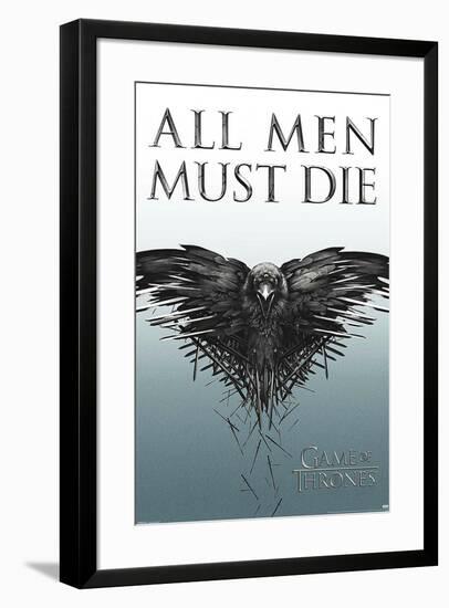 All Men Must Die-Unknown-Framed Art Print