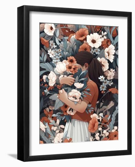 All My Flowers-Treechild-Framed Giclee Print