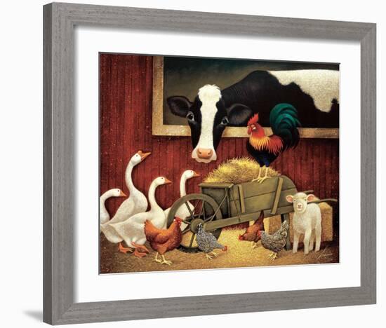 All My Friends-Lowell Herrero-Framed Art Print