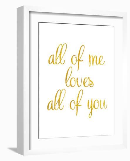 All of Me-Miyo Amori-Framed Premium Giclee Print