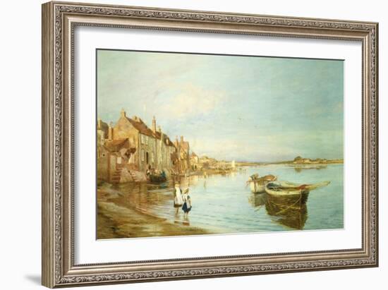 All on a Summer's Day, at Bosham, Sussex-Charles William Wyllie-Framed Giclee Print