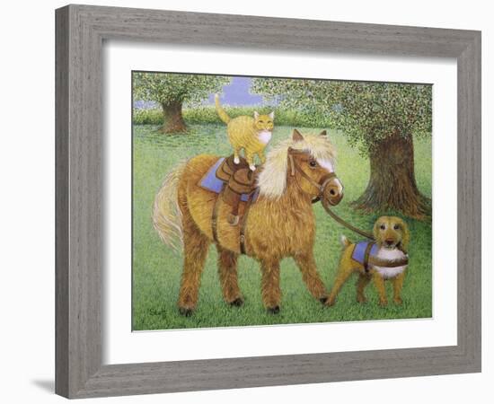 All Part of the Fun-Pat Scott-Framed Giclee Print