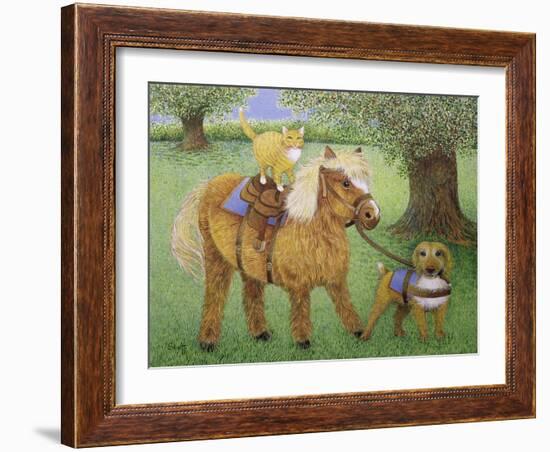 All Part of the Fun-Pat Scott-Framed Giclee Print