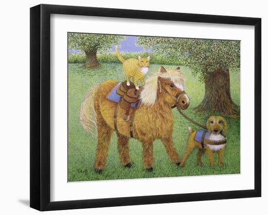 All Part of the Fun-Pat Scott-Framed Giclee Print