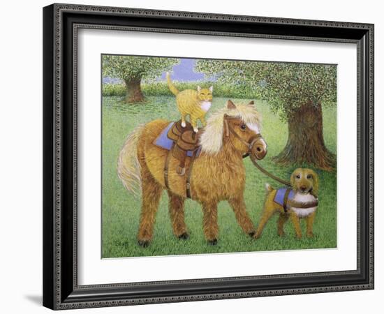 All Part of the Fun-Pat Scott-Framed Giclee Print