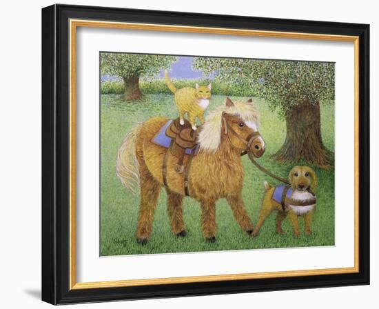 All Part of the Fun-Pat Scott-Framed Giclee Print