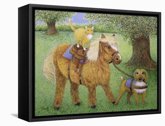 All Part of the Fun-Pat Scott-Framed Premier Image Canvas