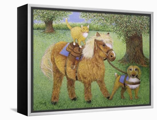 All Part of the Fun-Pat Scott-Framed Premier Image Canvas