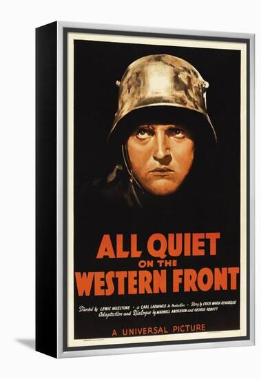 All Quiet On the Western Front, 1930, Directed by Lewis Milestone-null-Framed Premier Image Canvas