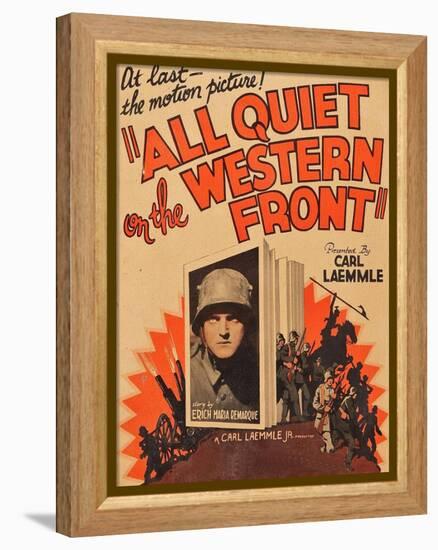 All Quiet on the Western Front-null-Framed Stretched Canvas