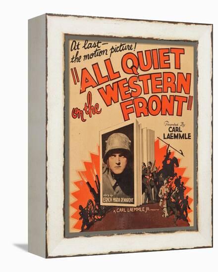 All Quiet on the Western Front-null-Framed Stretched Canvas