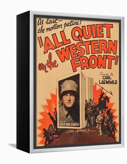 All Quiet on the Western Front-null-Framed Stretched Canvas