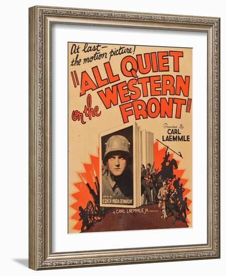 All Quiet on the Western Front-null-Framed Art Print