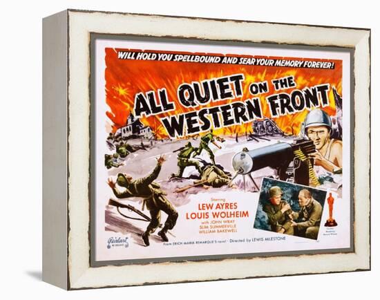 All Quiet on the Western Front-null-Framed Stretched Canvas