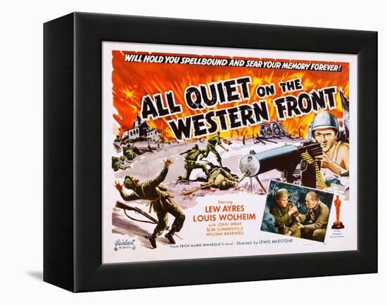 All Quiet on the Western Front-null-Framed Stretched Canvas