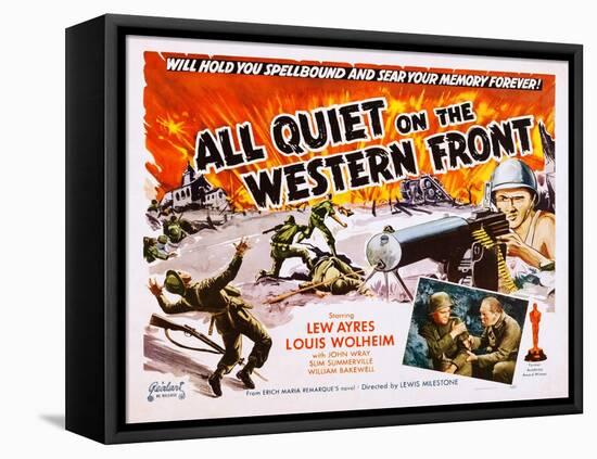 All Quiet on the Western Front-null-Framed Stretched Canvas