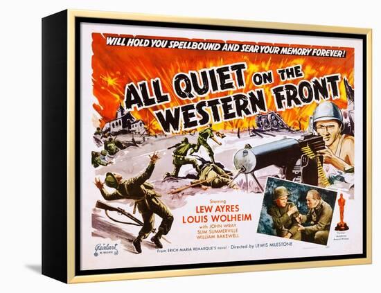 All Quiet on the Western Front-null-Framed Stretched Canvas