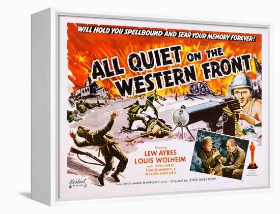 All Quiet on the Western Front-null-Framed Stretched Canvas