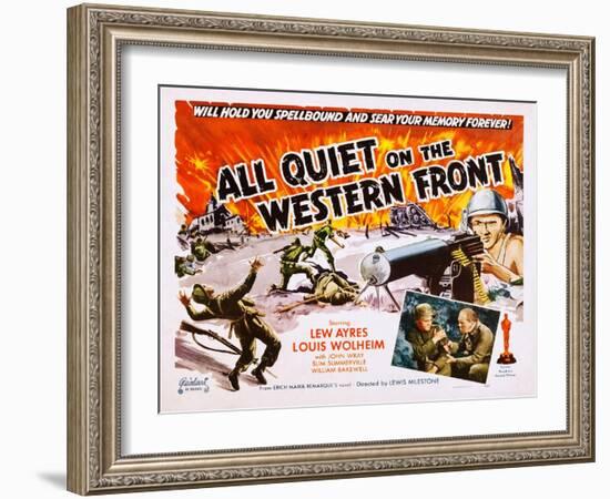 All Quiet on the Western Front-null-Framed Art Print