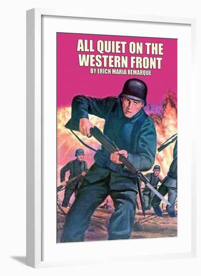 All Quiet On The Western Front-null-Framed Art Print