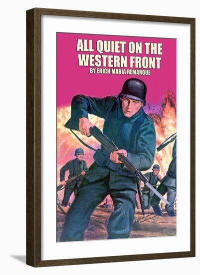 All Quiet On The Western Front-null-Framed Art Print