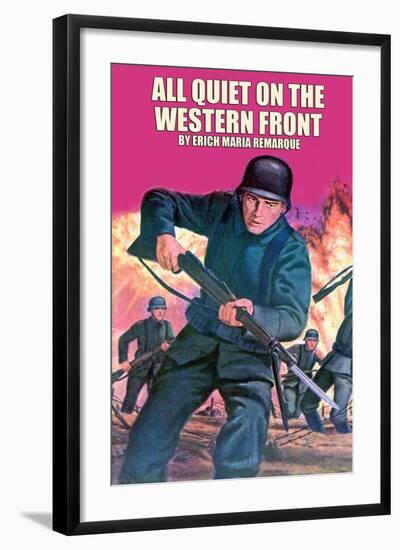 All Quiet On The Western Front-null-Framed Art Print