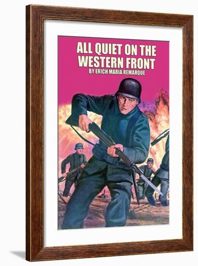 All Quiet On The Western Front-null-Framed Art Print